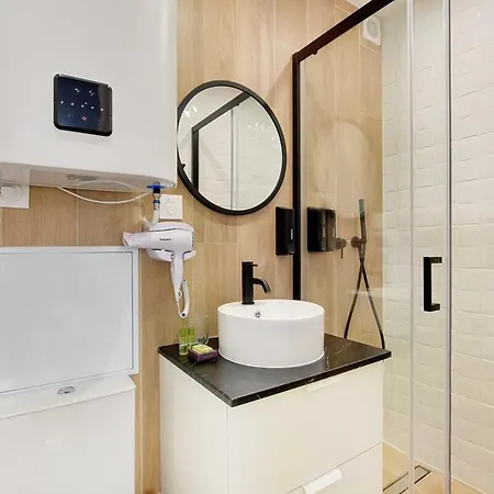 Cosy Modern Studio Menilmontant Daire *