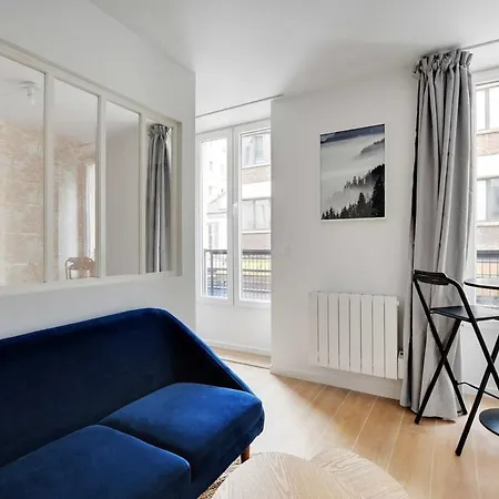 Cosy Modern Studio Menilmontant Daire